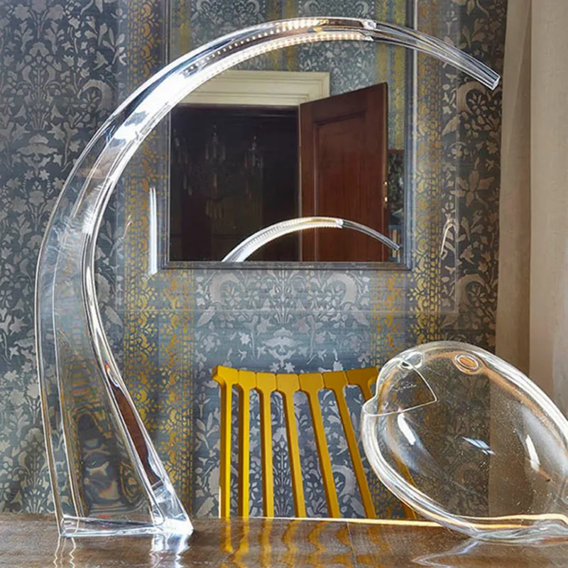 Taj LED tafellamp Kristal - Kartell - Woonkamer - Designer - Kunststof - Rond von Kartell – Produktfoto