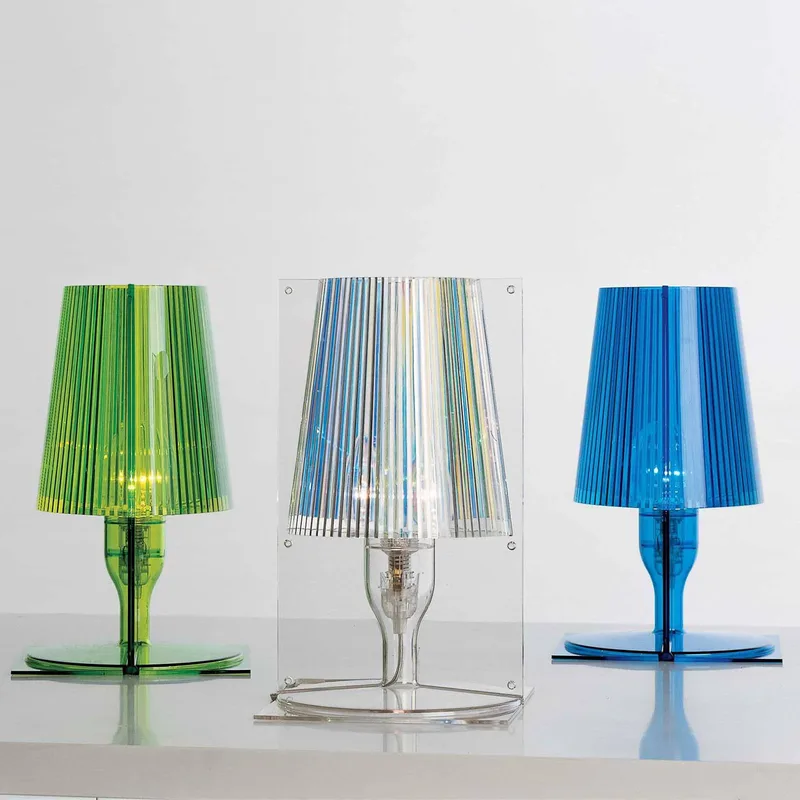 Take Designer-Tischleuchte by Kartell in OlivGrün – product photo