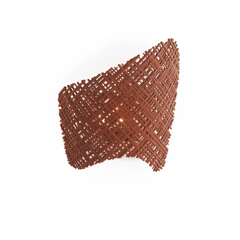 Tea Applique Wandleuchte terracotta van Kartell in Terrakotta – productfoto