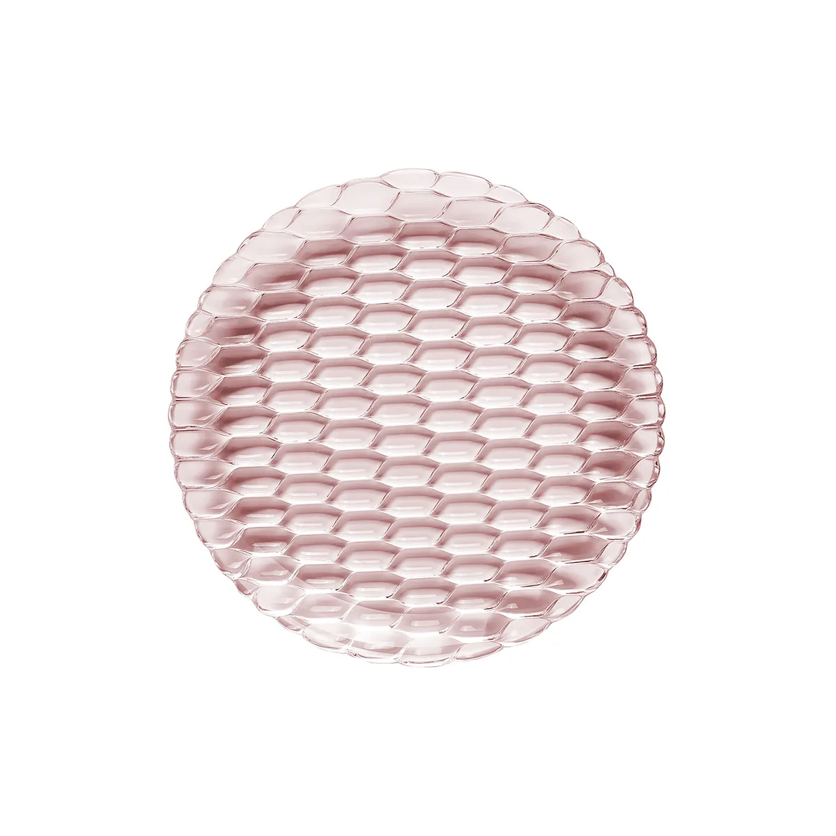 Teller Jellies Family - Rosa - Thermoplastisches Polykarbonat - Designer Patricia Urquiola van Kartell – productfoto