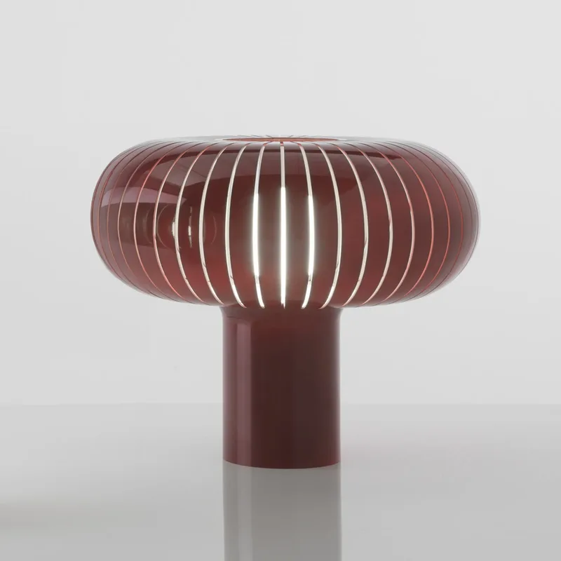 Teresa tafellamp Burgundy - Kartell - Woonkamer - Designer - Kunststof - Met lampenkap by Kartell – product photo