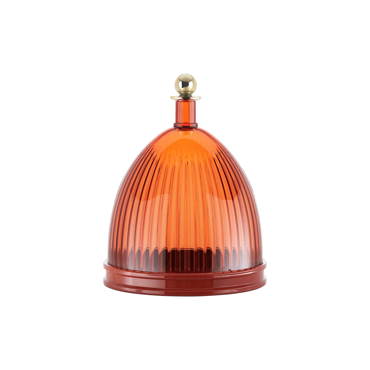 Tischgesteck Fragments d'architectures - Orange - Recyceltes PMMA - Designer Fabio Novembre van Kartell – productfoto