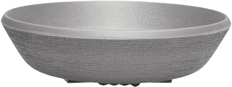 Trama diep bord, melamine, zwart, 21 x 5,7 cm, 4 stuks de Kartell en Antraciet Zwart – photo du produit