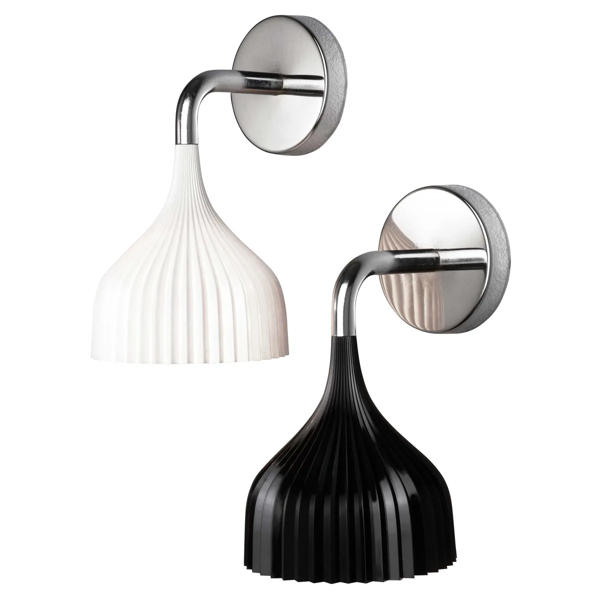 Wandleuchte E - Schwarz - Polycarbonat 2.0 - Designer Ferruccio Laviani by Kartell – product photo