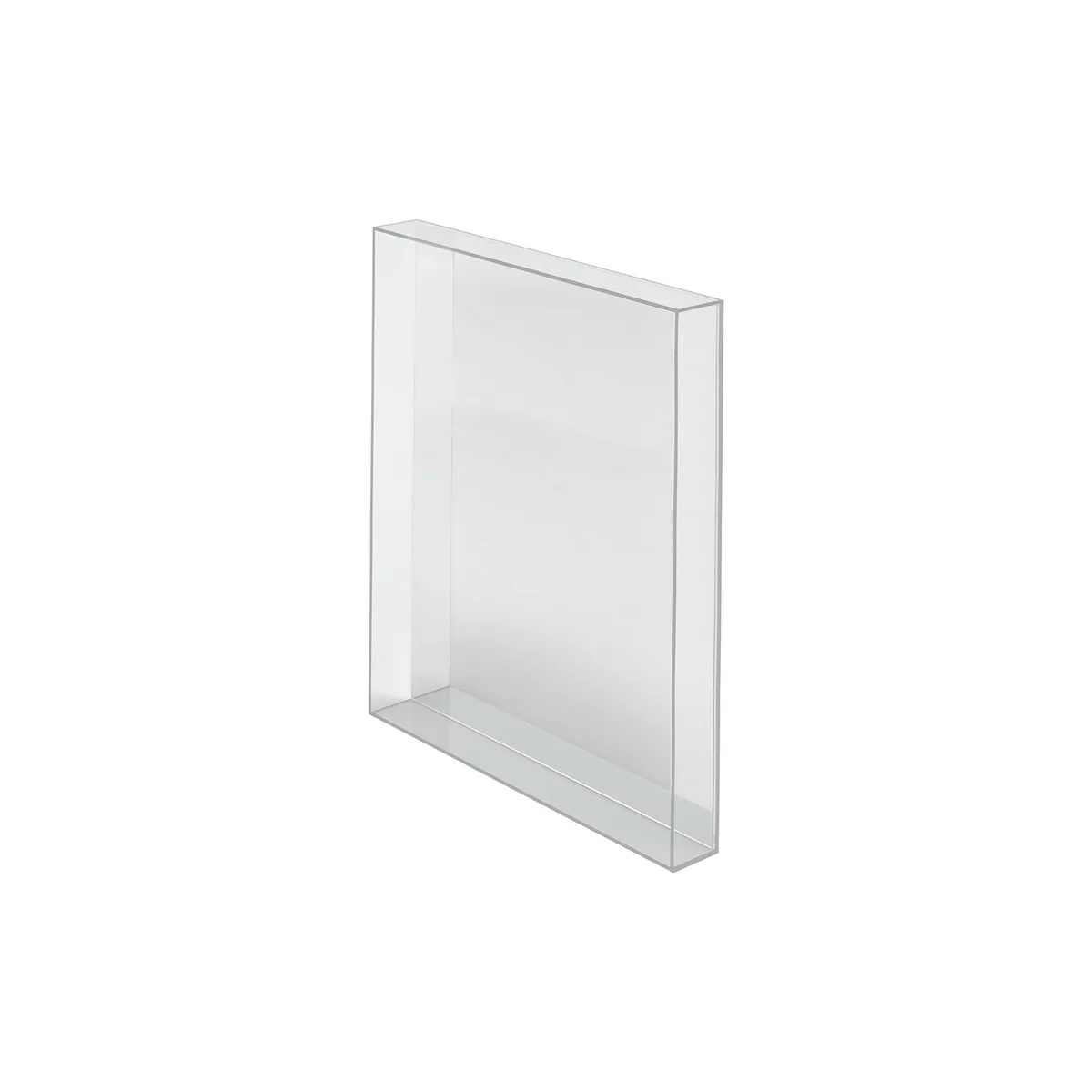 Wandspiegel Only me - Transparent - Spiegel-Finish - Designer Philippe Starck von Kartell – Produktfoto