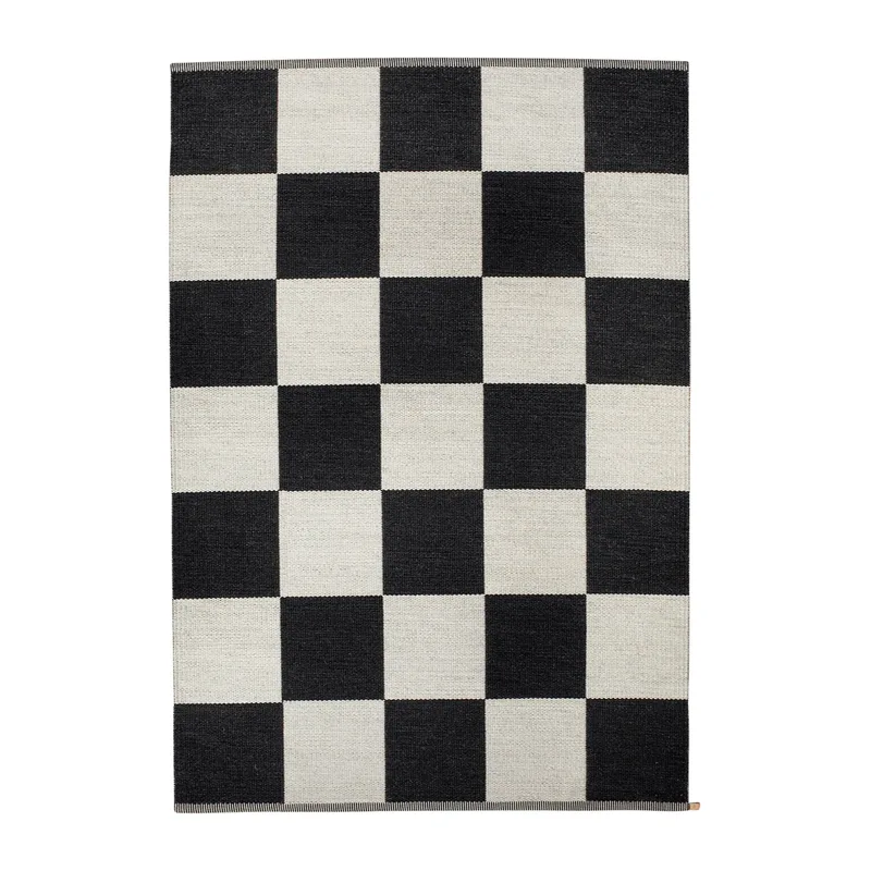 Checkerboard Icon Teppich 165x240 cm Midnight black by Kasthall – product photo