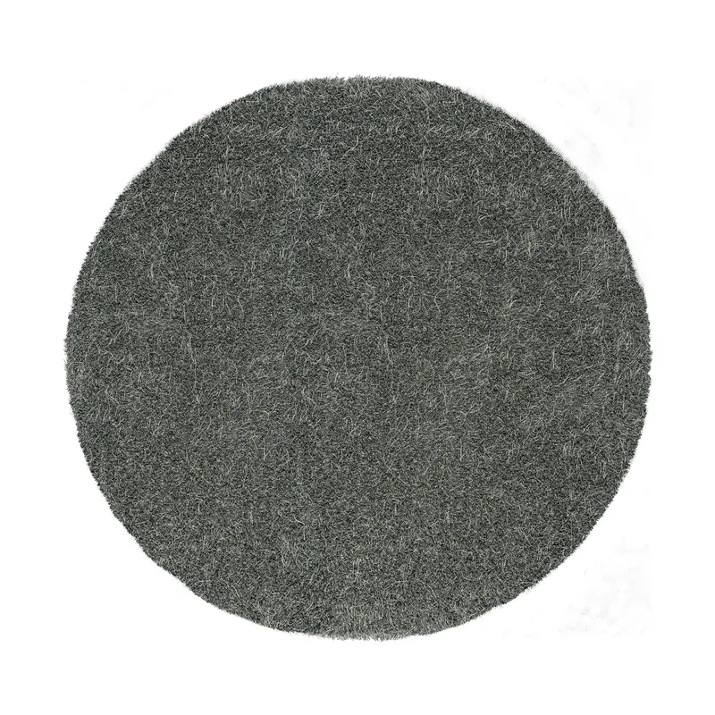 Moss Teppich rund Nickel grey 300cm von Kasthall – Produktfoto