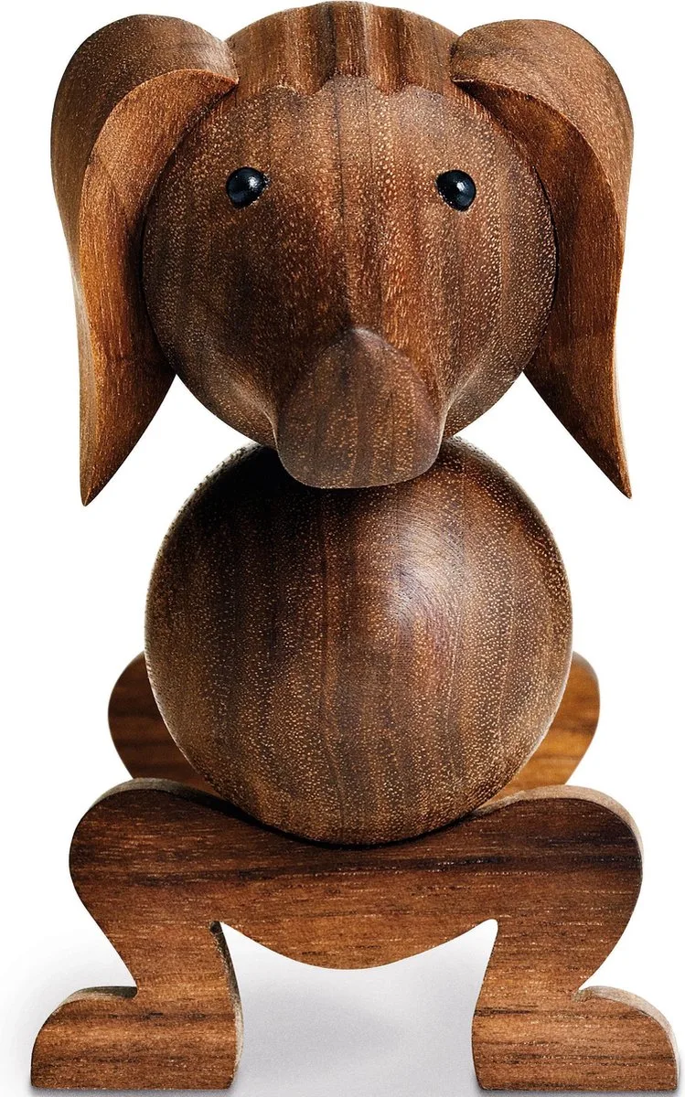 Dog - Decoratief object - Hout van Kay Bojesen in Eiken – productfoto