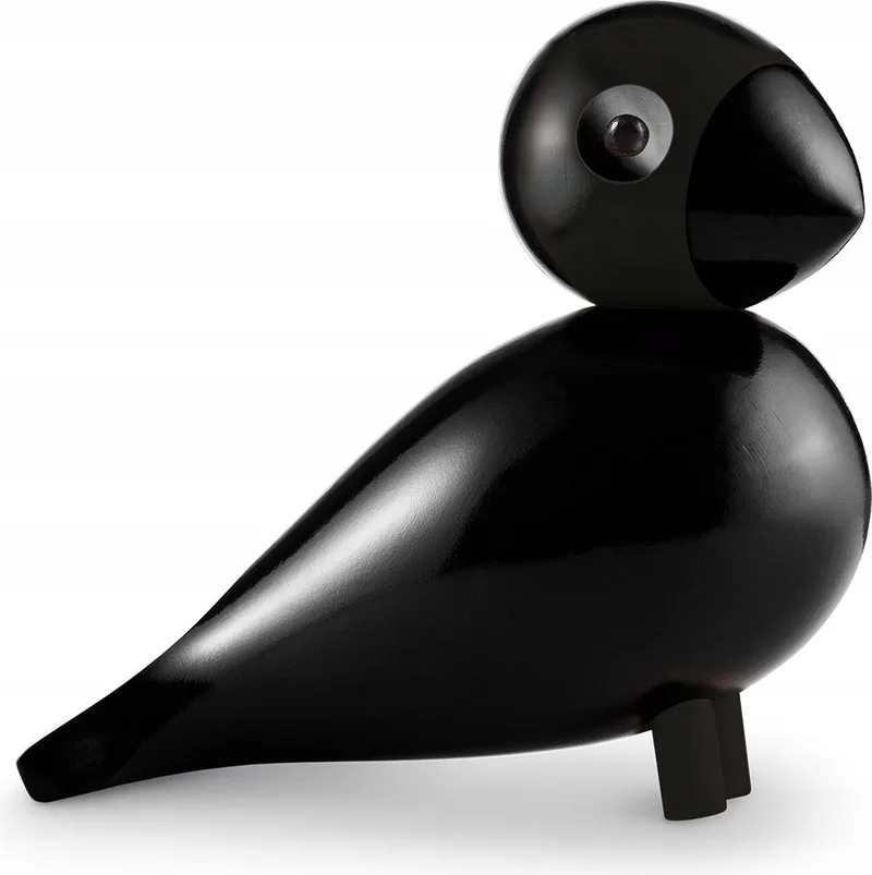 Houten Zangvogel XL Raaf by Kay Bojesen in Black – product photo