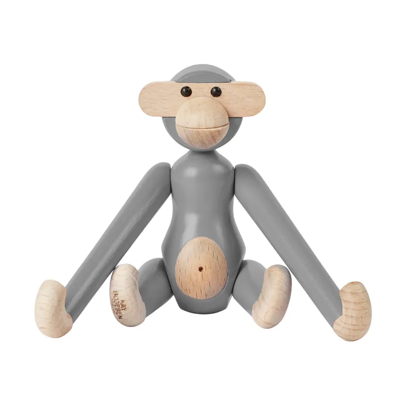 Kay Bojesen Affe mini Grau by Kay Bojesen – product photo