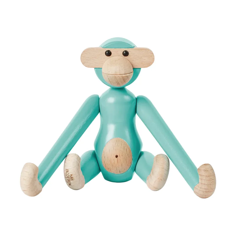 Kay Bojesen Affe mini Türkis by Kay Bojesen – product photo