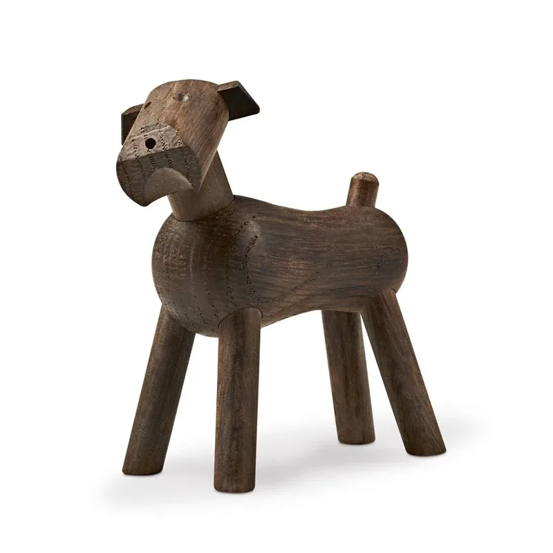 Kay Bojesen Hund Tim Dunkle Eiche (geraucht) de Kay Bojesen – photo du produit