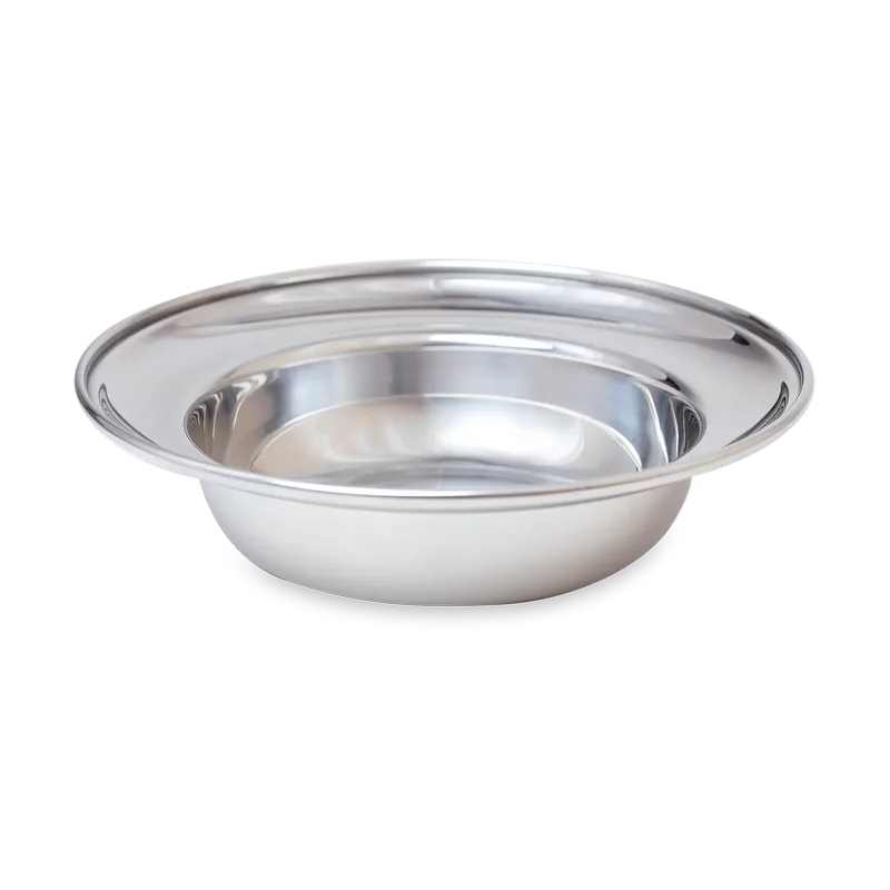 Kay Bojesen Teller Stahl Ø16,3cm Polished steel by Kay Bojesen – product photo