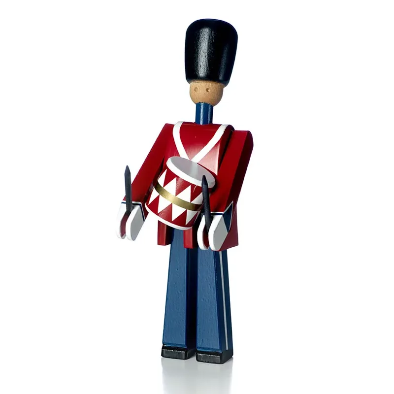 Kay Bojesen Trommler Rot/blau by Kay Bojesen – product photo