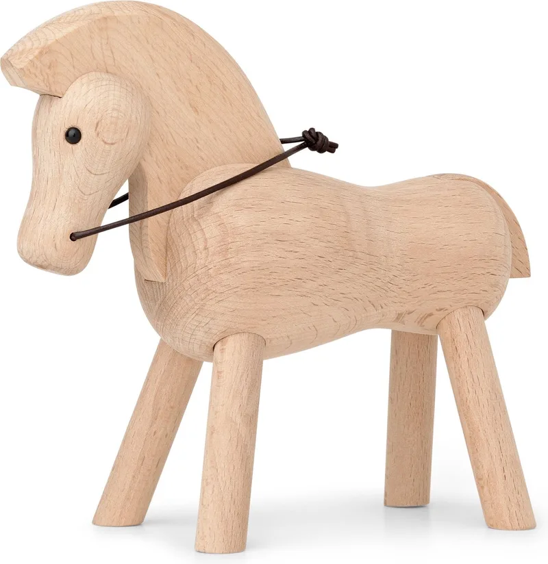 Paard - Beukenhout by Kay Bojesen in Beige – product photo
