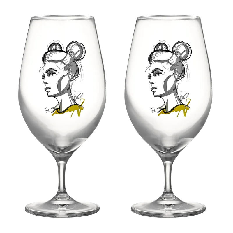 All about you Bierglas 40 cl 2er Pack Cheers to you fra Kosta Boda – produktbillede