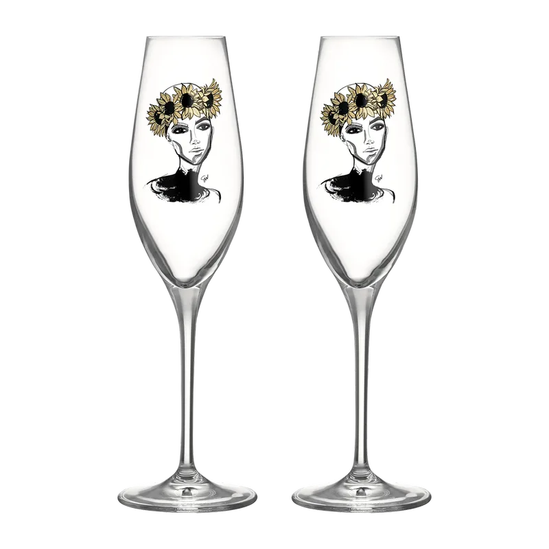 All about you Champagnerglas 24 cl 2er Pack Let's celebrate you fra Kosta Boda – produktbillede