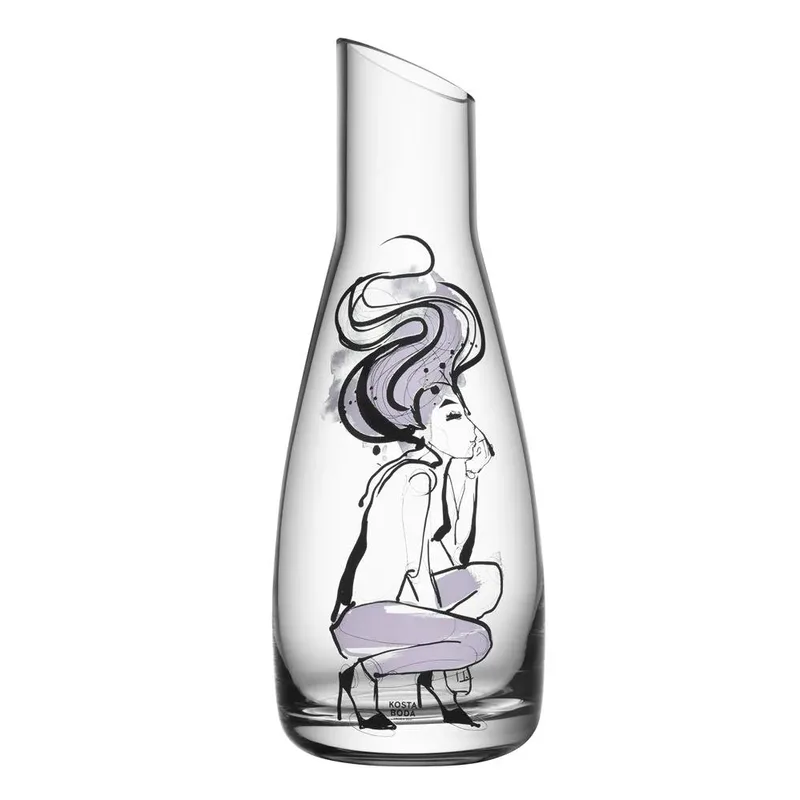 All about you Karaffe 1 l Lila by Kosta Boda – product photo