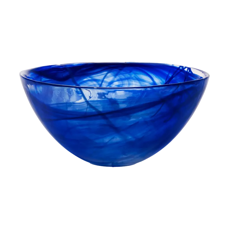 Contrast Schale 350 mm Blau-blau by Kosta Boda – product photo