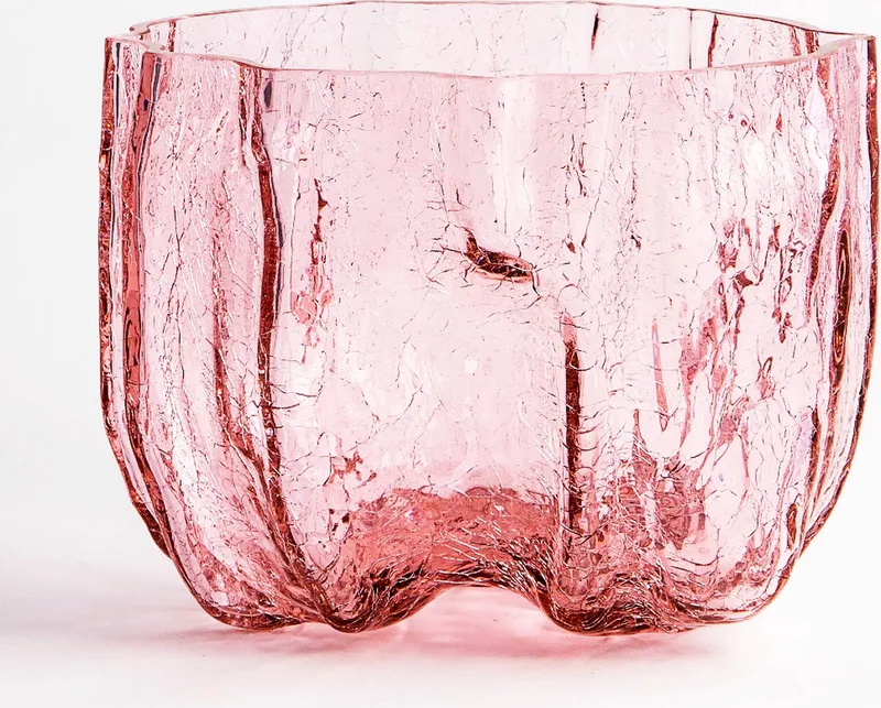 Crackle - Vaas by Kosta Boda in Roze – product photo