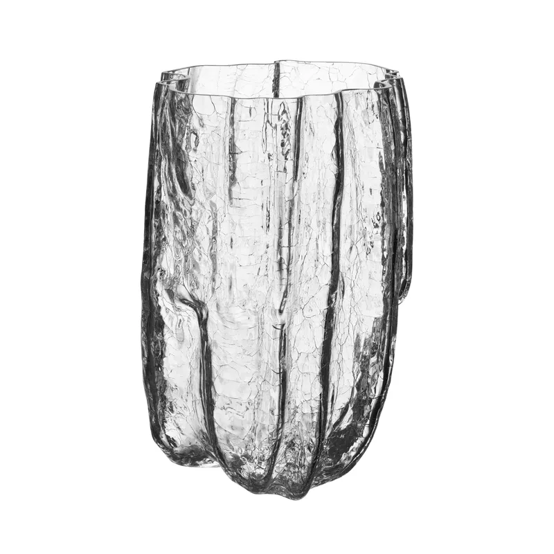 Crackle Vase 27 cm Klar von Kosta Boda – Produktfoto