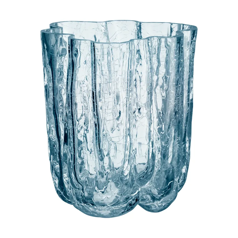 Crackle Vase zirkulär 12,1 cm Klar by Kosta Boda – product photo