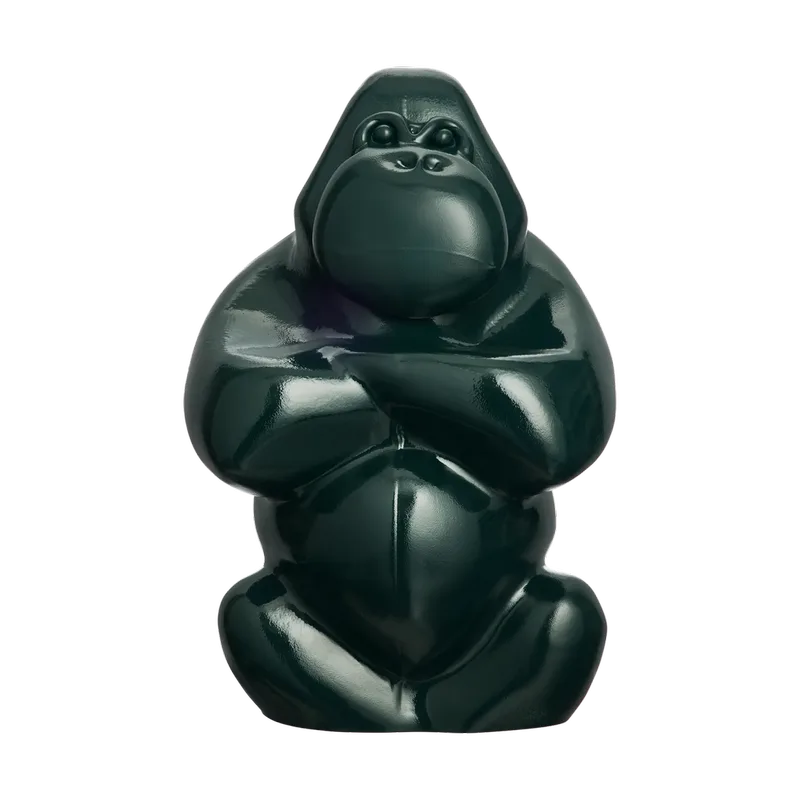 Gabba Gabba Hey Skulptur 305 mm Dunkelgrün by Kosta Boda – product photo