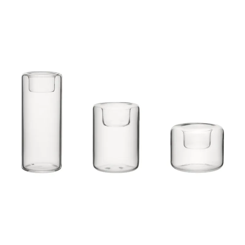 Happy Windlicht 3-teilig Klar by Kosta Boda – product photo