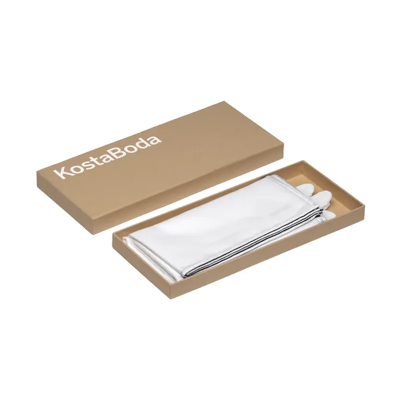 Kosta Boda glass care set box Weiß, medium by Kosta Boda – product photo