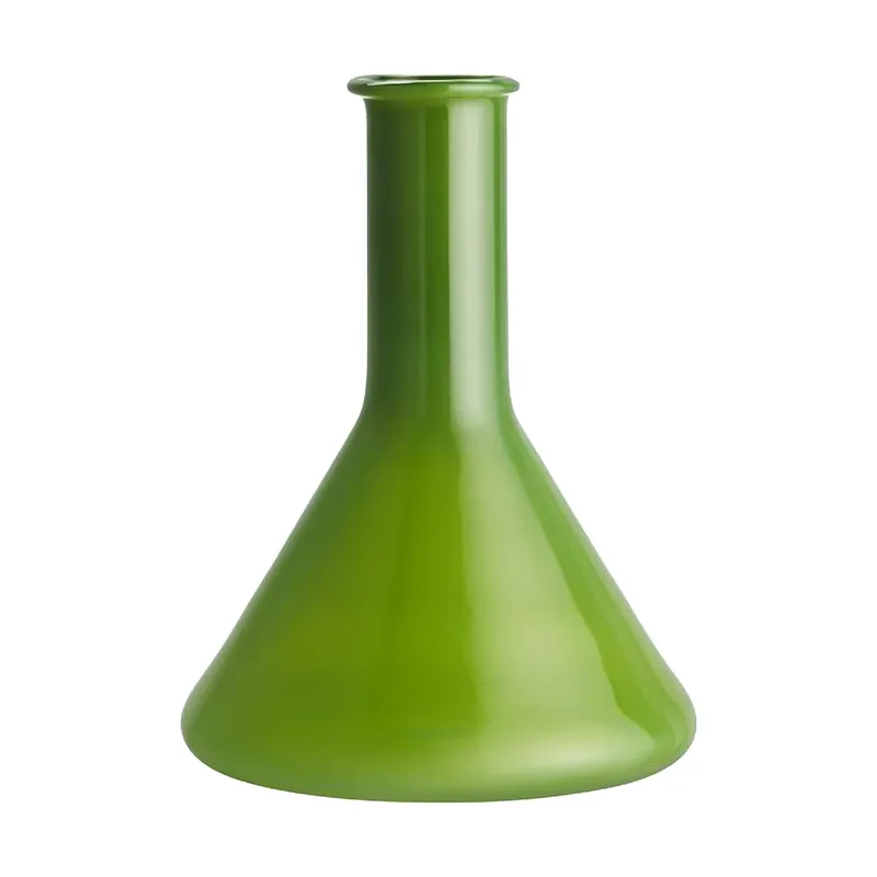 Lab Messglas Vase 18,5 cm Grün by Kosta Boda – product photo