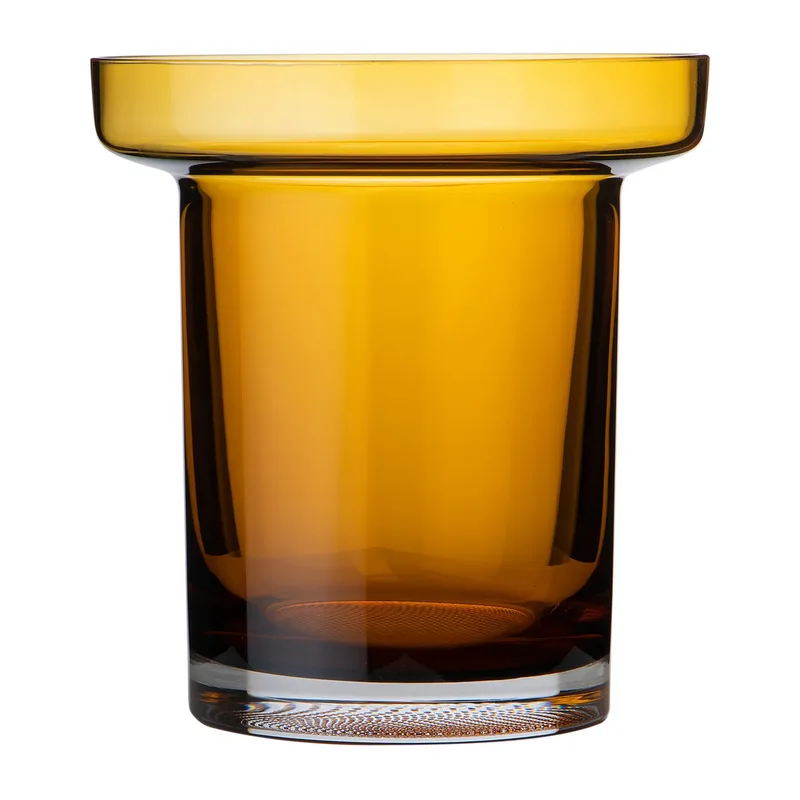 Limelight Tulip Vase 19,5cm Bernstein by Kosta Boda – product photo