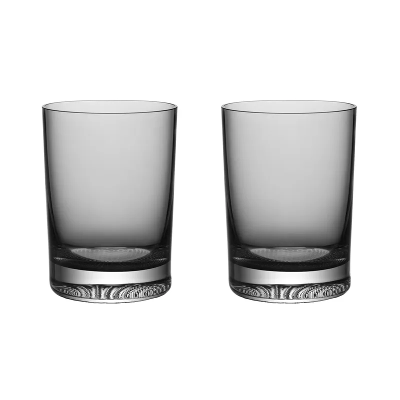 Limelight Wasserglas 22 cl 2er Pack Grau by Kosta Boda – product photo