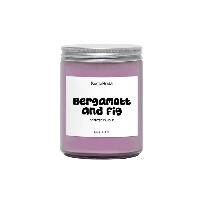 Mind Duftkerze Bergamott & Fig, 550 g van Kosta Boda – productfoto