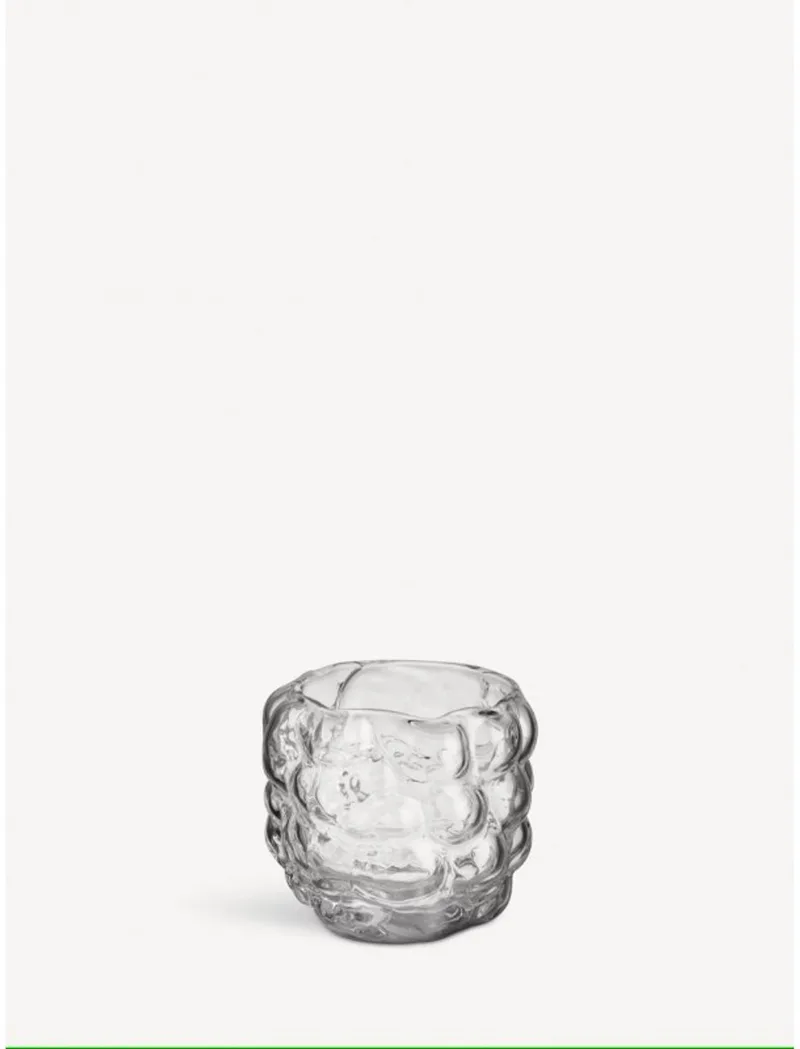 Moss theelichthouder H7.3cm D8cm helder von Kosta Boda in Helder glas – Produktfoto