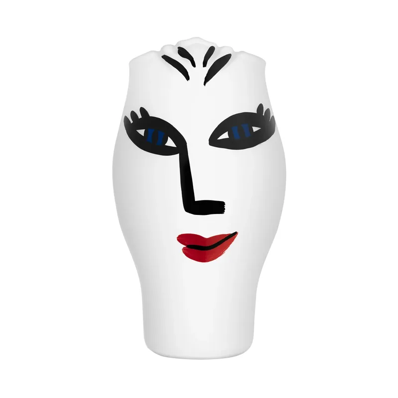 Open Minds Vase 25cm Weiß by Kosta Boda – product photo