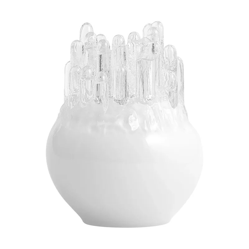 Polar Kerzemhalter 190mm Weiß van Kosta Boda – productfoto