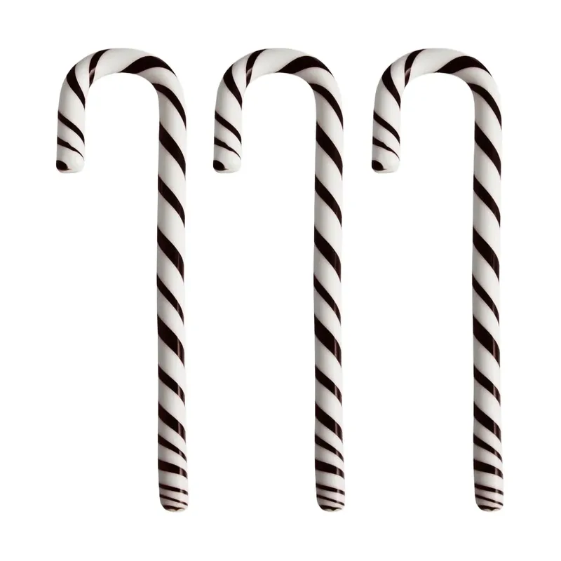Polka Stock 17 cm 3er-Pack Weiß-schwarz by Kosta Boda – product photo