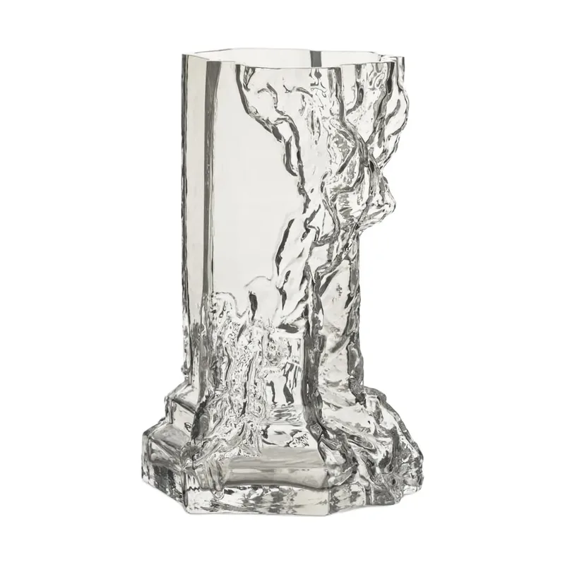 Rocky Baroque Vase 25 cm Eis by Kosta Boda – product photo