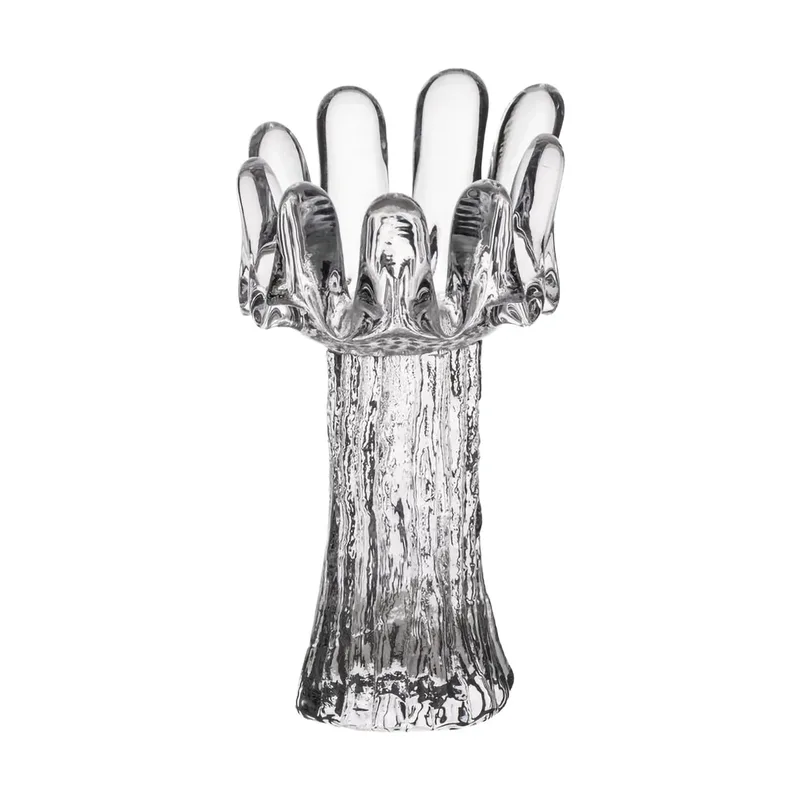 Sonnenblumen Windlicht 18 cm Klar by Kosta Boda – product photo