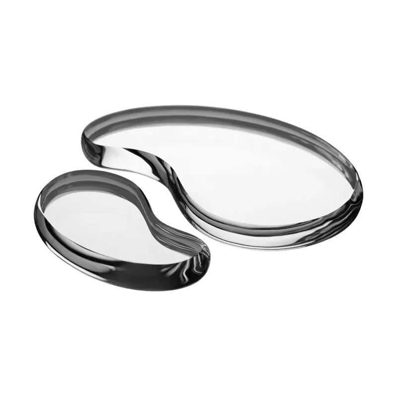 Tears of joy Dekorationsobjekt 2-teilig Silber by Kosta Boda – product photo