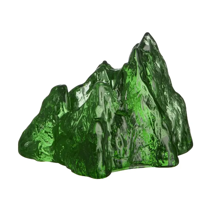 The Rock Windlicht 91 mm Smaragd grün by Kosta Boda – product photo