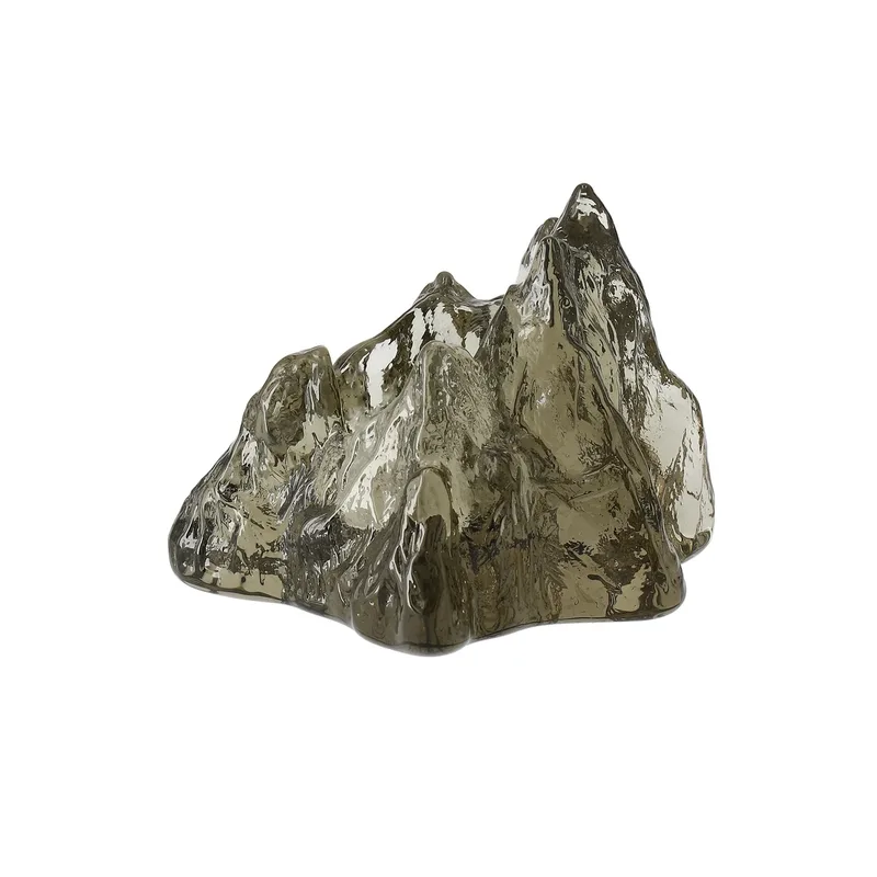 The Rock Windlicht 91 mm Taupe by Kosta Boda – product photo