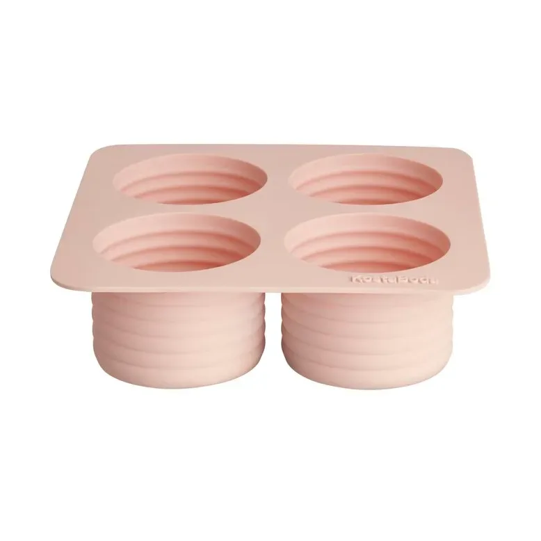 Viva Eiswürfelform 4 Fächer 13 cl Puderrosa by Kosta Boda – product photo