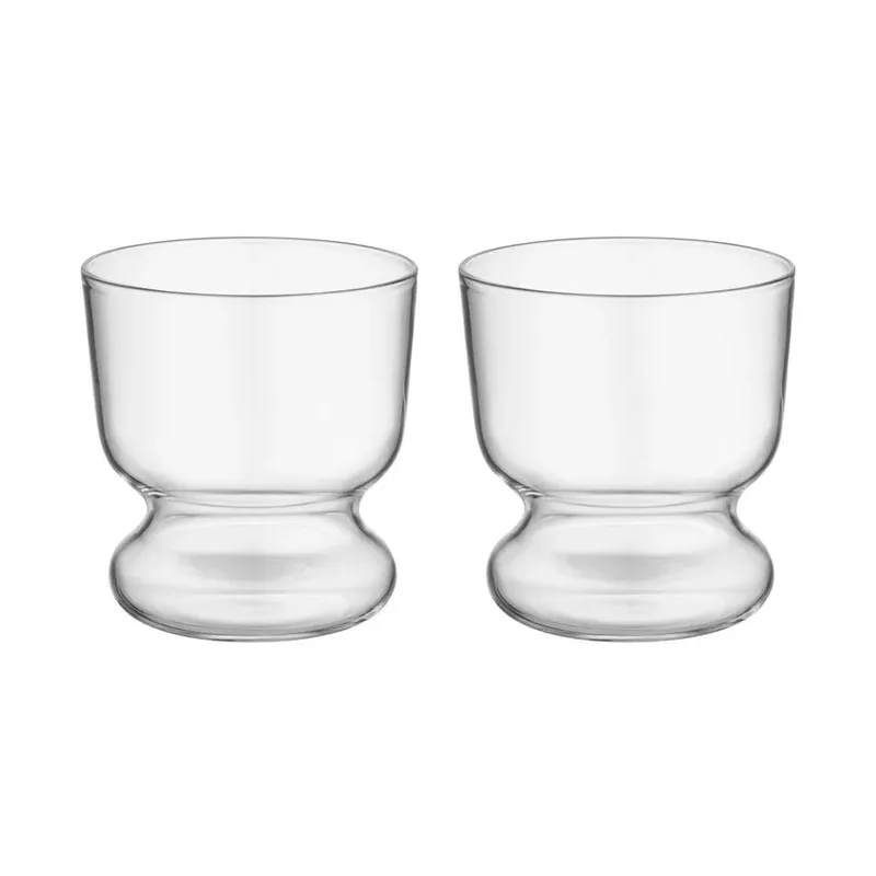 Viva old fashioned Glas 28 cl 2er-Pack Klar by Kosta Boda – product photo