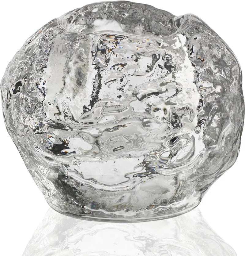 waxinelichthouder Snowball by Kosta Boda in Helder – product photo