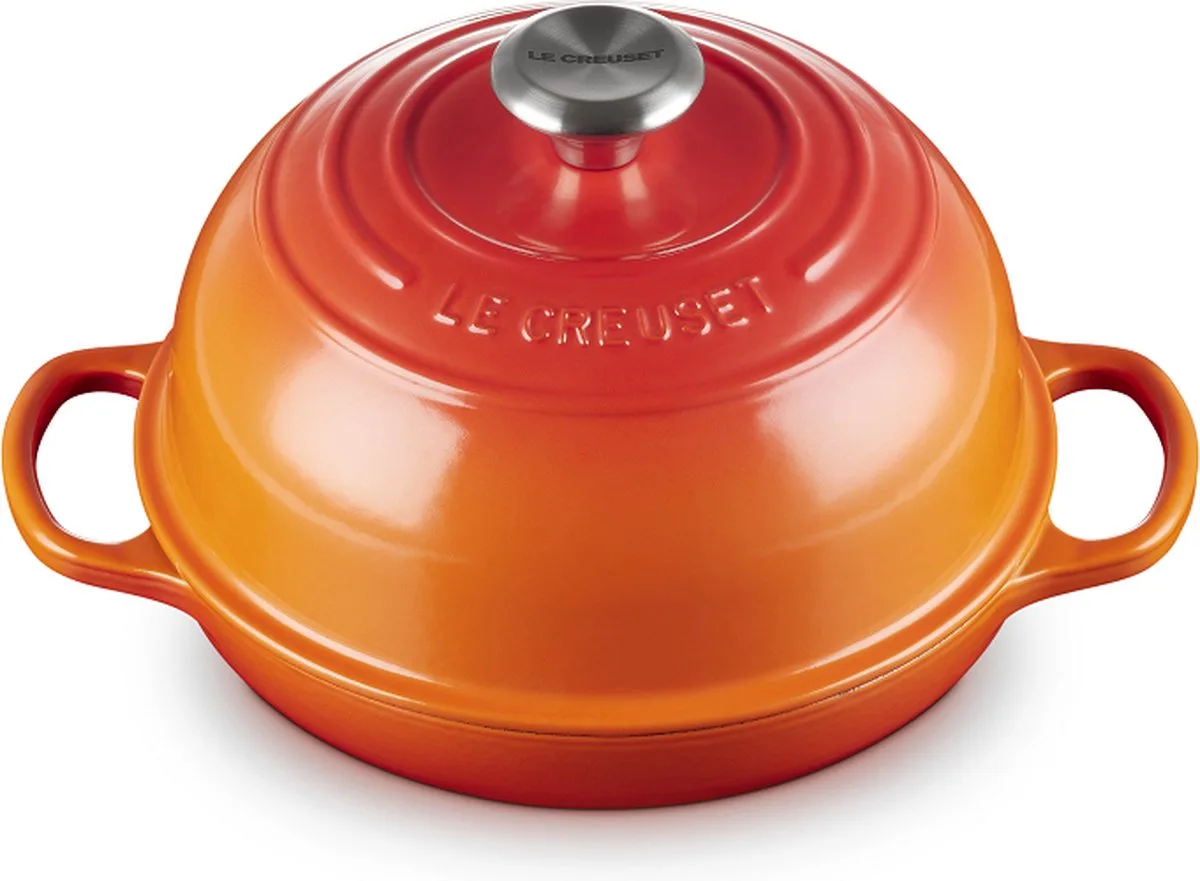 Broodpan Signature Oranjerood - ø 24 cm / 1.6 Liter von Le Creuset in Orange – Produktfoto