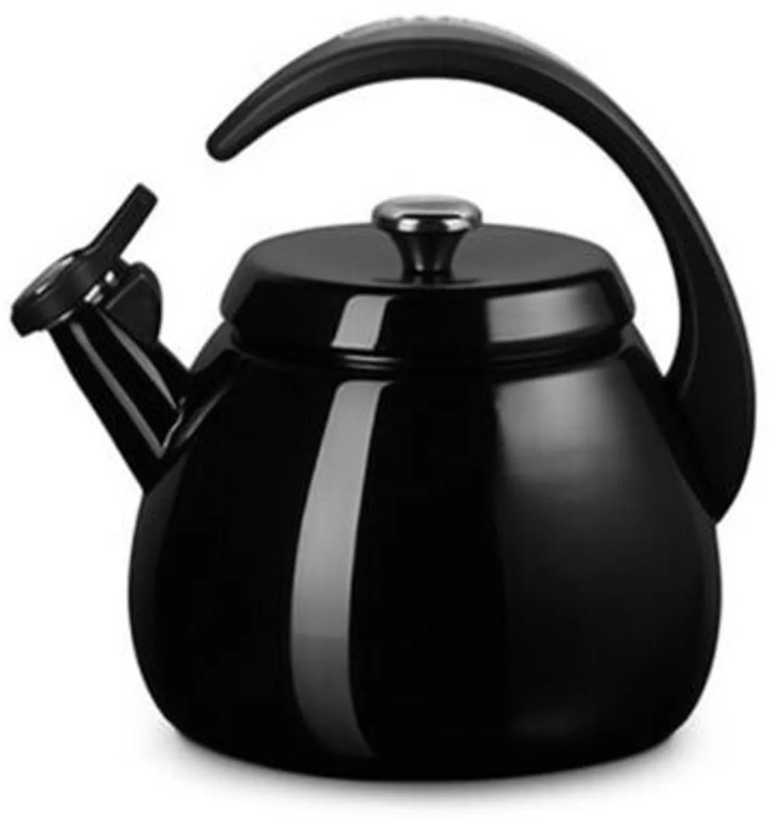 Cloche Fluitketel 2,1 L - ebbenzwart van Le Creuset in Zwart – productfoto