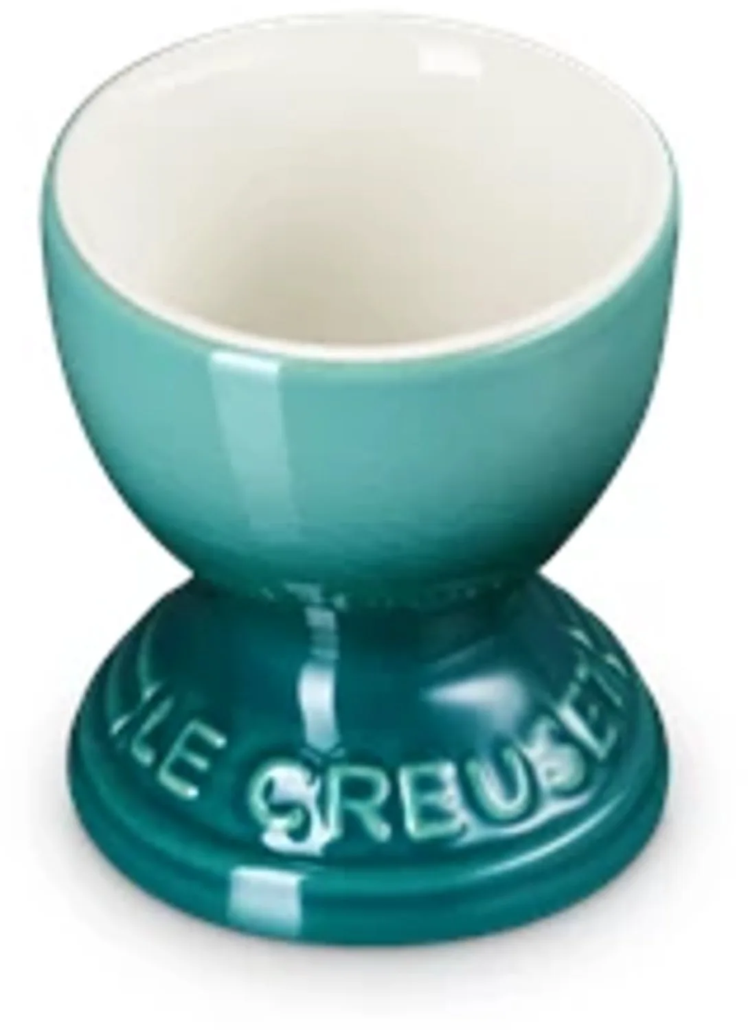 eierdop aardewerk bleu riviera van Le Creuset in Blauw – productfoto