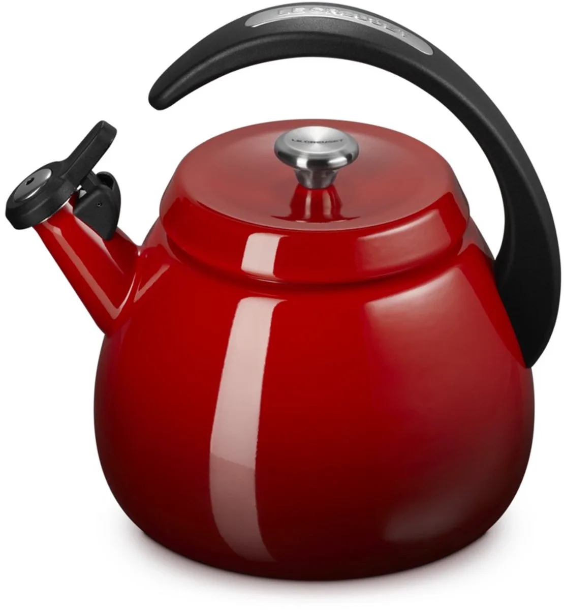 fluitketel Cloche - 2.1liter by Le Creuset in Kersenrood – product photo