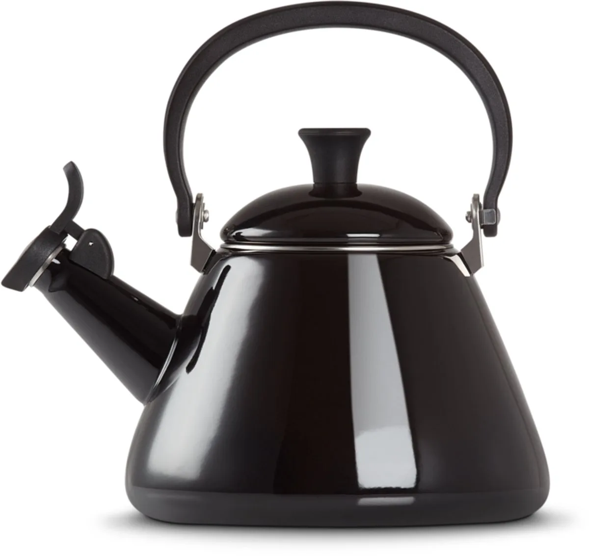 Fluitketel Kone - Ebbenzwart - 1.6 liter - inductie geschikt von Le Creuset in Ebben Zwart – Produktfoto